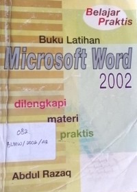 Image of Buku Latihan Microsoft Word 2002
