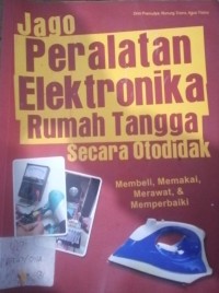 Image of Jago Peralatan Elektronika Rumah Tangga