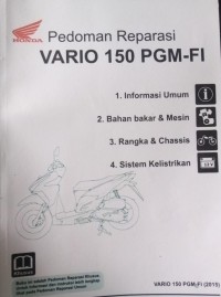 Pedoman Reparasi Vario 150 PGM-FI