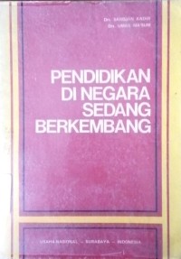 Pendidikan di Negara Sedang Berkembang